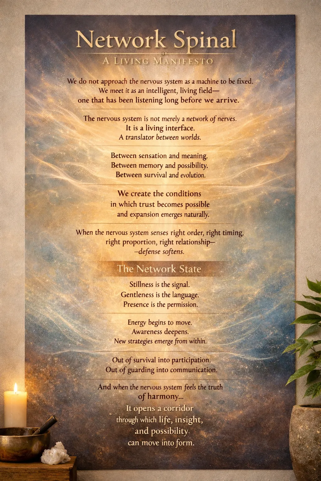 Chiropractic Mt Kisco KY Network Spinal Manifesto