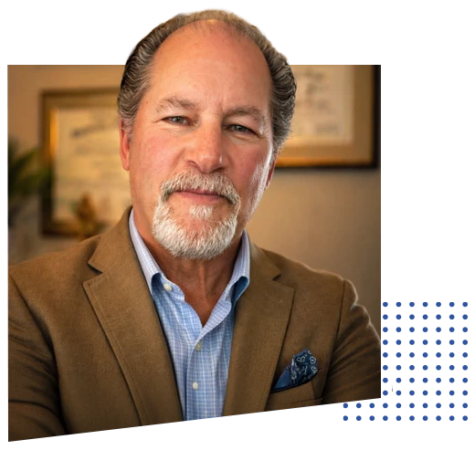 Chiropractor Lawrence Stern Posing for a Photo